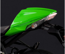 Pillion seat cover Lime Green (777) prawa Kawasaki