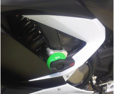 Crash pad Racing zielone Kawasaki