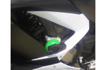 Crash pad Racing зелений Kawasaki