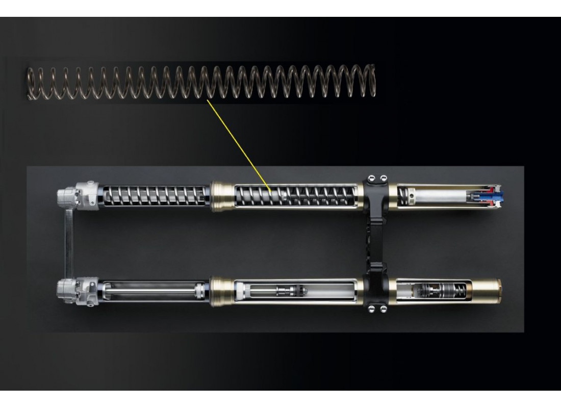 Sprężyna przedniego widelca K-9.1N/mm Kawasaki