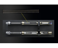 Пружина передньої вилки К-9,5N/mm Kawasaki