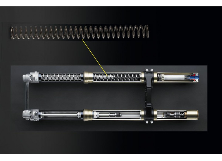 Sprężyna przedniego widelca K-10.0N/mm Kawasaki