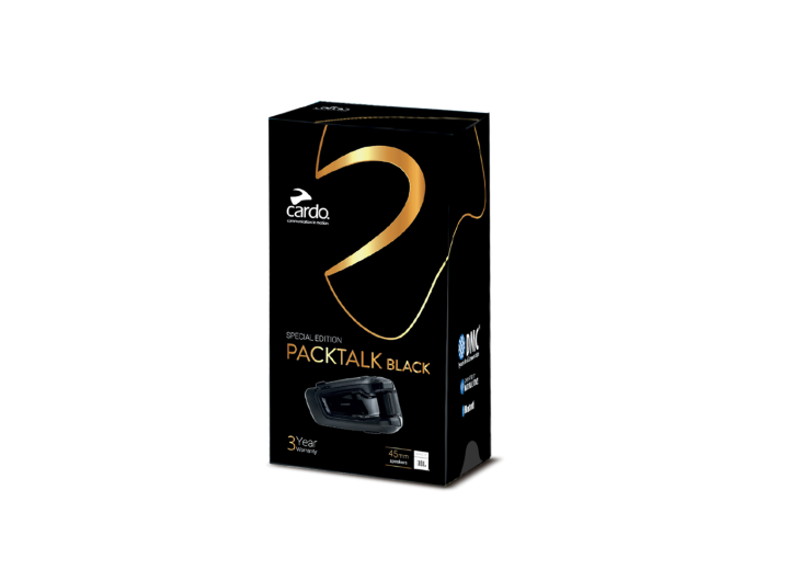 Interkom Cardo Packtalk Bold Black JBL Single