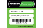 Owiewka boczna lewa E.B.GREEN+GRY Kawasaki