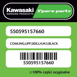 COWLING,UPP,SIDE,LH,M.S.BLACK