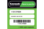 Filtr powietrza Kawasaki