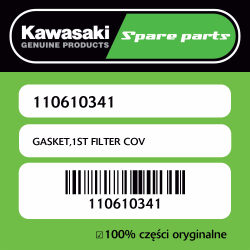 GASKET,1ST FILTER COV