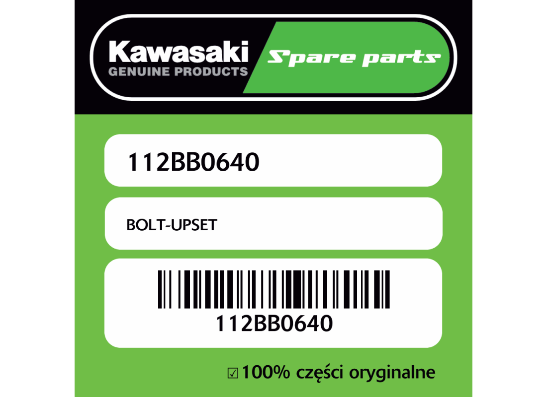 Śruba Kawasaki
