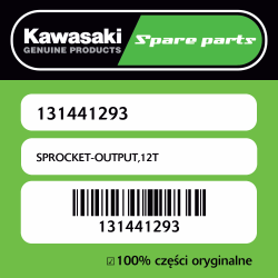 Zębatka przednia 12T Kawasaki