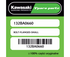 Śruba mała z kołnierzem Kawasaki
