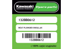 Śruba mała z kołnierzem 6X Kawasaki