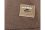 Women's t-shirt DOHC brown Kawasaki