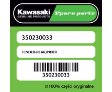 FENDER-REAR,INNER