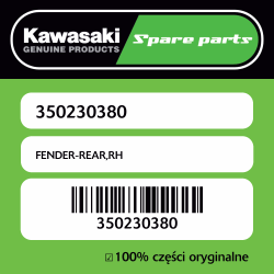 FENDER-REAR,RH