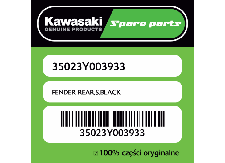 FENDER-REAR,S.BLACK