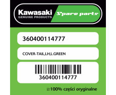 COVER-TAIL,LH,L.GREEN