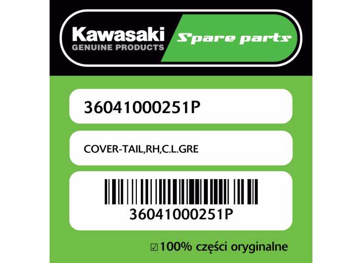 COVER-TAIL,RH,C.L.GRE