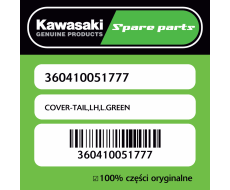 COVER-TAIL,LH,L.GREEN