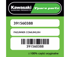PAD,INNER COWLING,RH