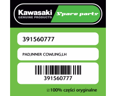 PAD,INNER COWLING,LH