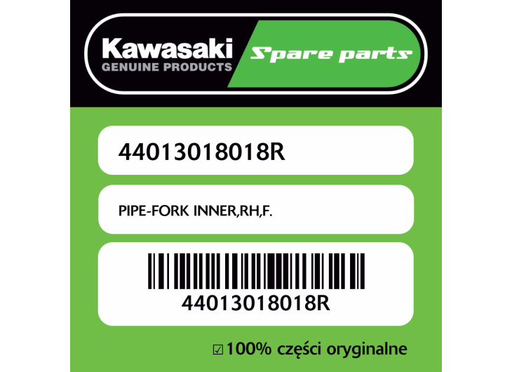 PIPE-FORK INNER,RH,F.