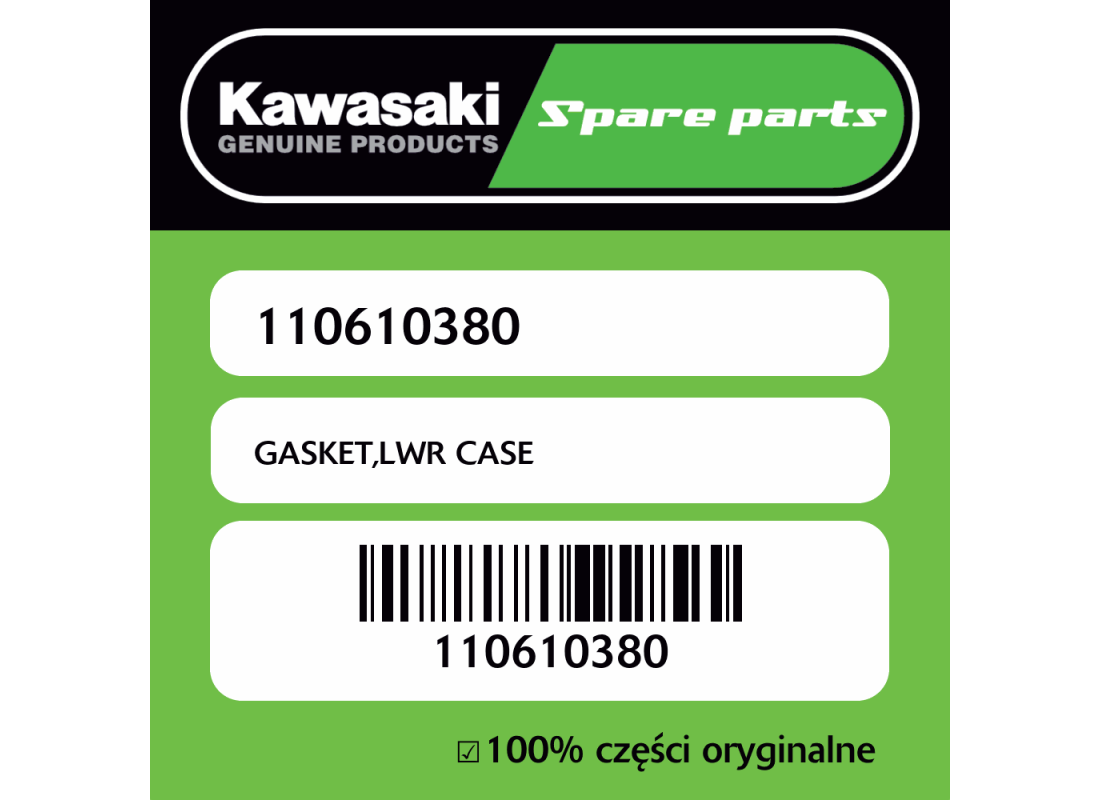 GASKET,LWR CASE