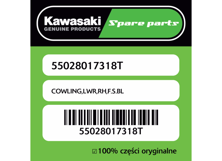 COWLING,LWR,RH,F.S.BL