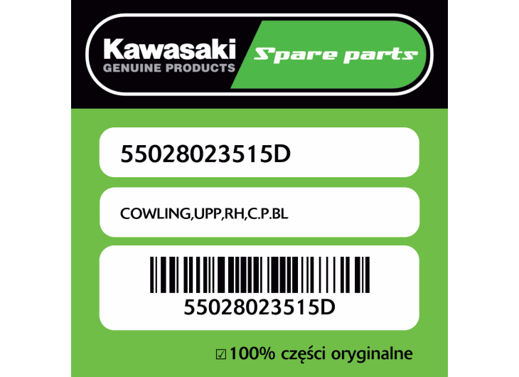 COWLING,UPP,RH,C.P.BL
