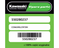 Owiewka centralna prawa Kawasaki