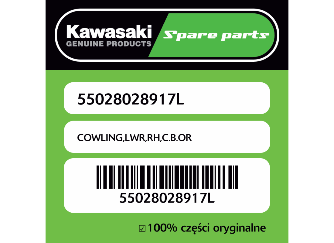 COWLING,LWR,RH,C.B.OR