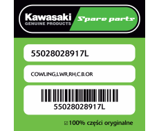 COWLING,LWR,RH,C.B.OR