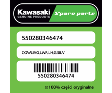 Owiewka dolna lewa G.SILV Kawasaki