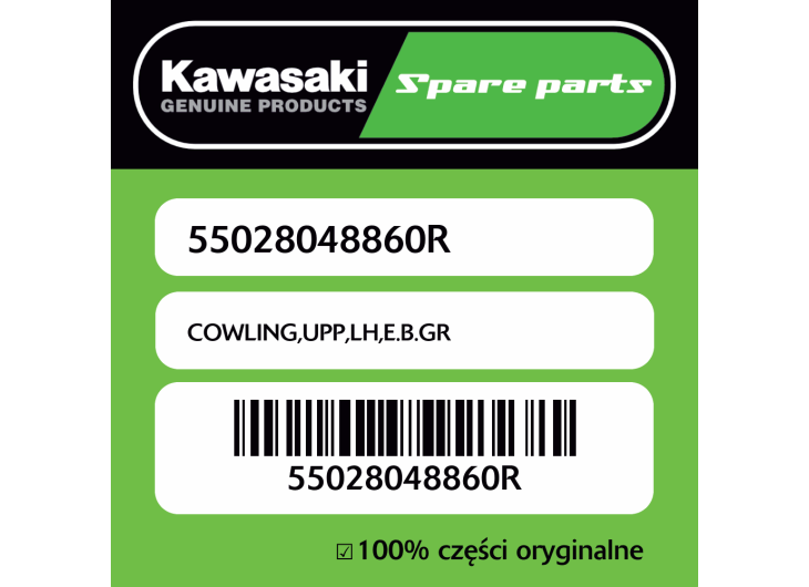 COWLING,UPP,LH,E.B.GR