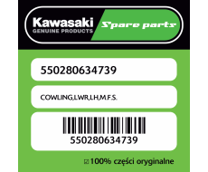 Owiewka dolna lewa M.F.S. Kawasaki