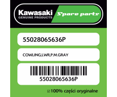 Owiewka dolna P.M.GRAY Kawasaki
