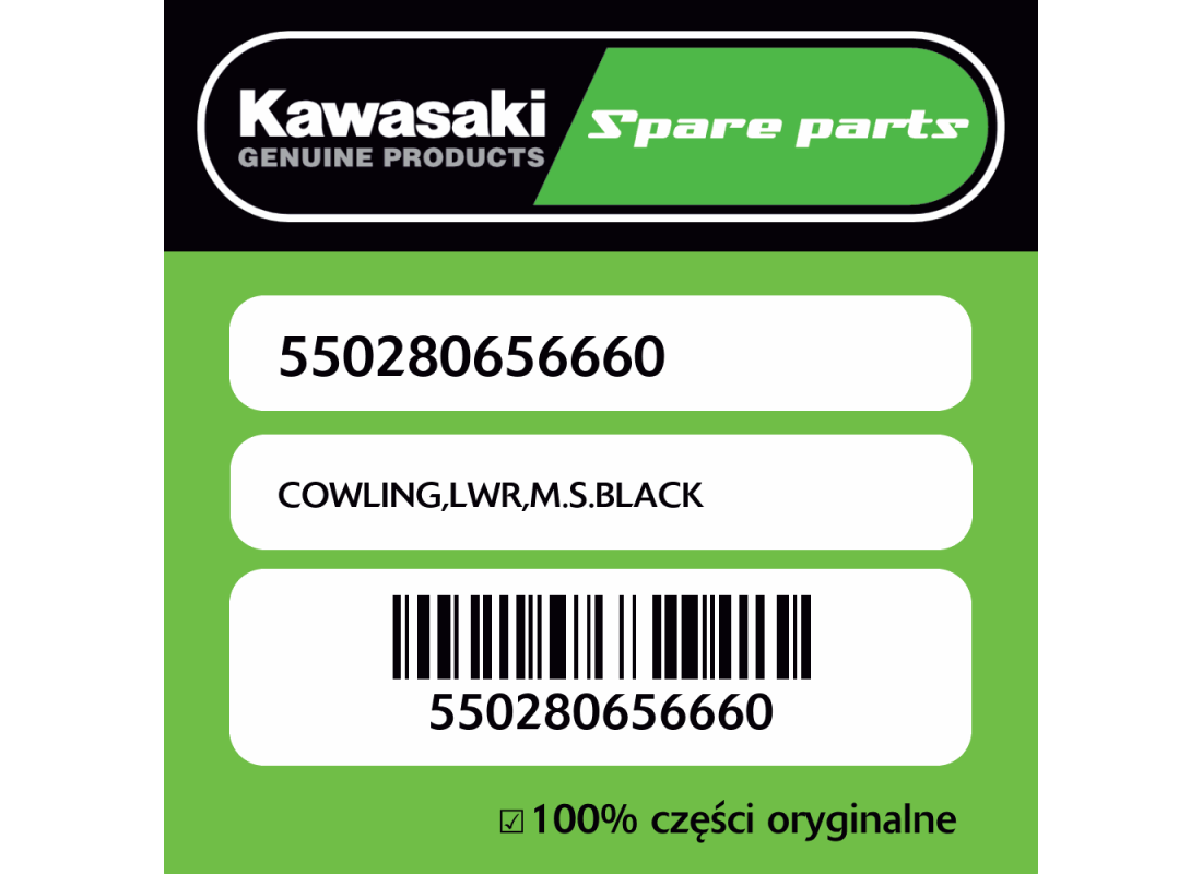 COWLING,LWR,M.S.BLACK