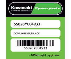 COWLING,LWR,S.BLACK
