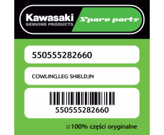 Osłona nóg wewnętrzna Kawasaki