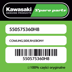 COWLING,SIDE,RH,EBONY