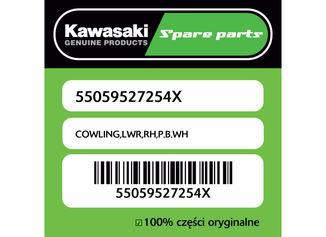 COWLING,LWR,RH,P.B.WH