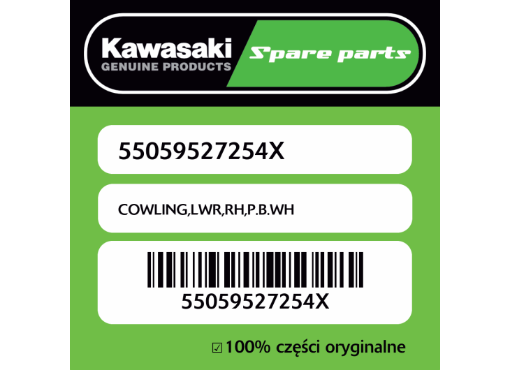 COWLING,LWR,RH,P.B.WH