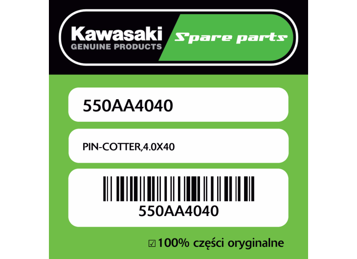 PIN-COTTER,4.0X40
