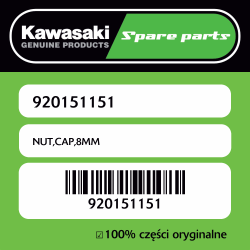 NUT,CAP,8MM