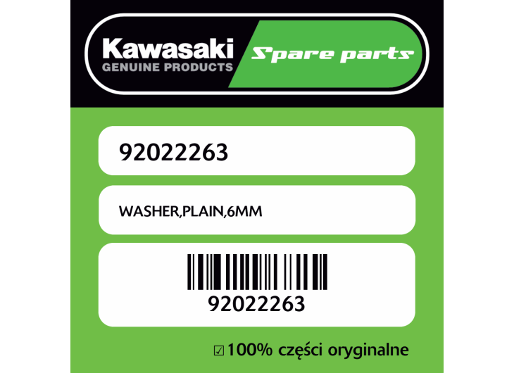 WASHER,PLAIN,6MM