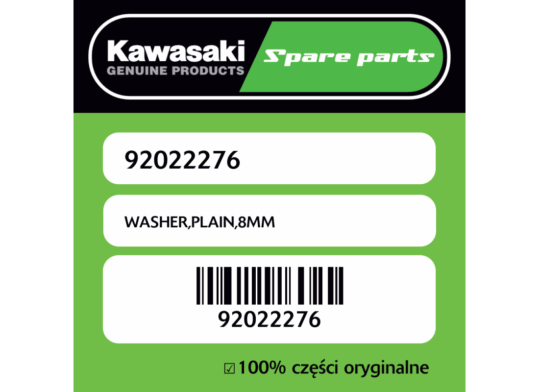 WASHER,PLAIN,8MM