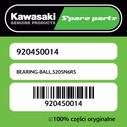 Łożysko kulkowe 5205N6RS...