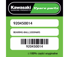 Łożysko kulkowe 5205N6RS Kawasaki
