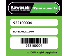 NUT,FLANGED,8MM
