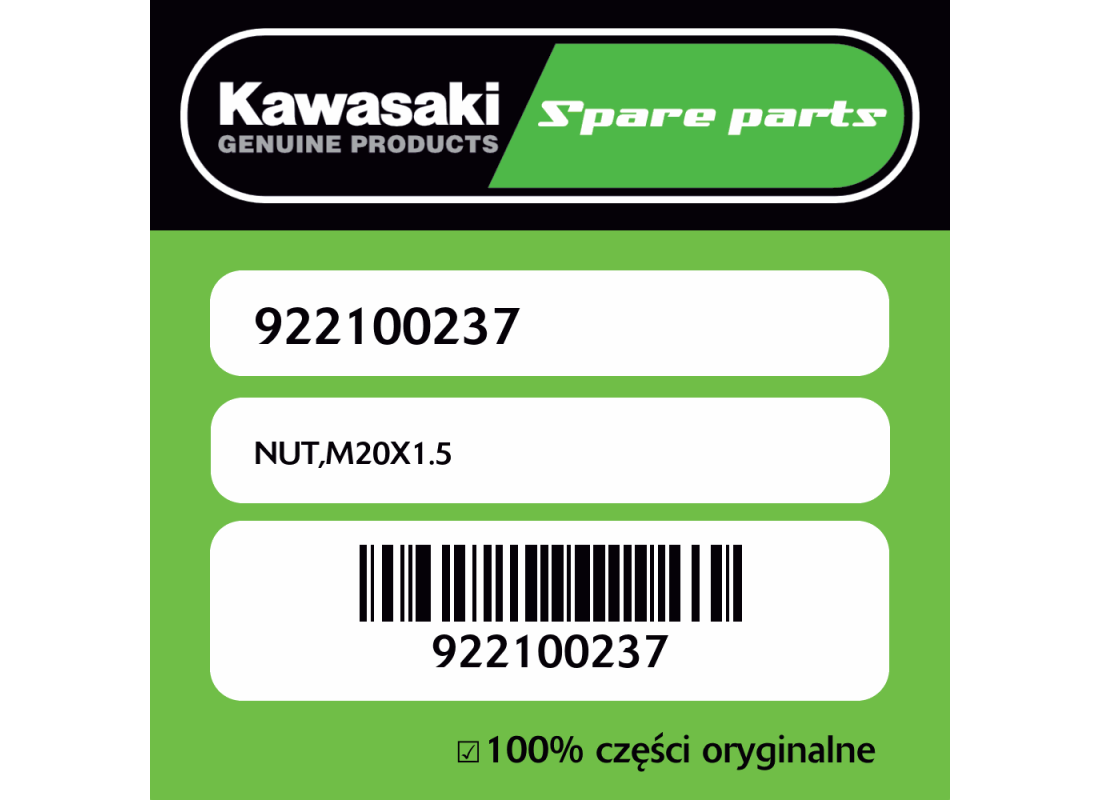 NUT,M20X1.5