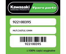 NUT,CASTLE,12MM